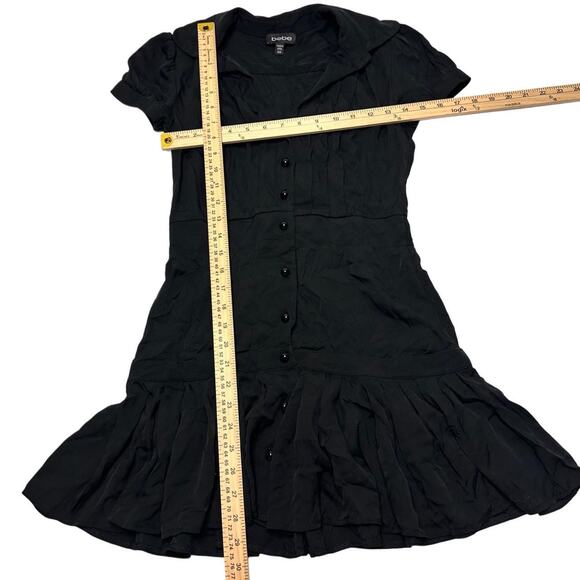 BeBe Vintage Button Up Short Sleeve Doll Dress Size XXS - Picture 3 of 4